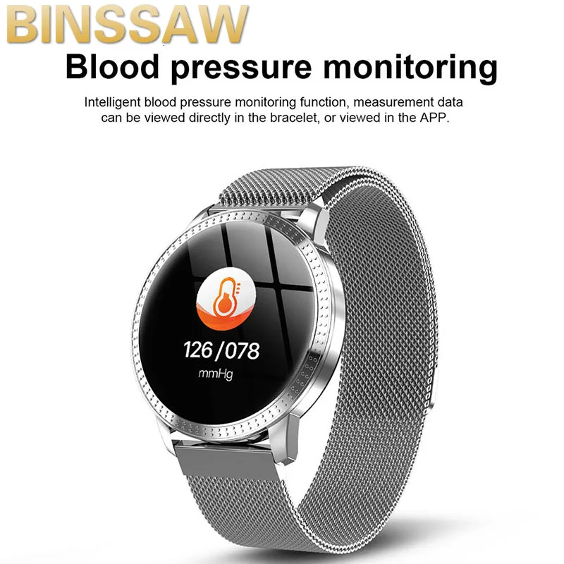 SmartWatch 2020new Luxury IP67 Waterproof Heart Rate Monitor Blood Pressure Fitness Tracker Men Women Smartwatch For IOS Android