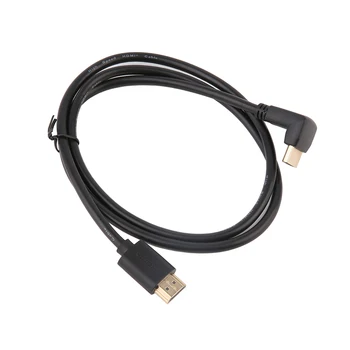 

Black Durable 1M /5M Flat Cable High Speed HDMI Cable With 90 Degree Angle Supports for PS3 PS4 TV DVD Players