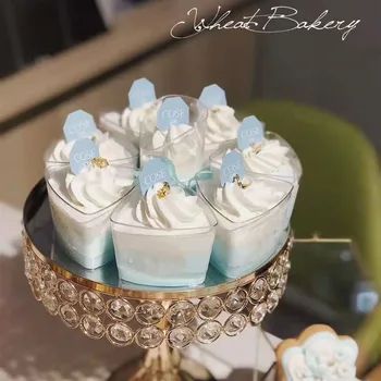 

25Pcs Mousses Dessert Cup Clear Tiramisu Pudding cake Cup Party Accessories Wedding Supplies, Disposable Plastic Tableware