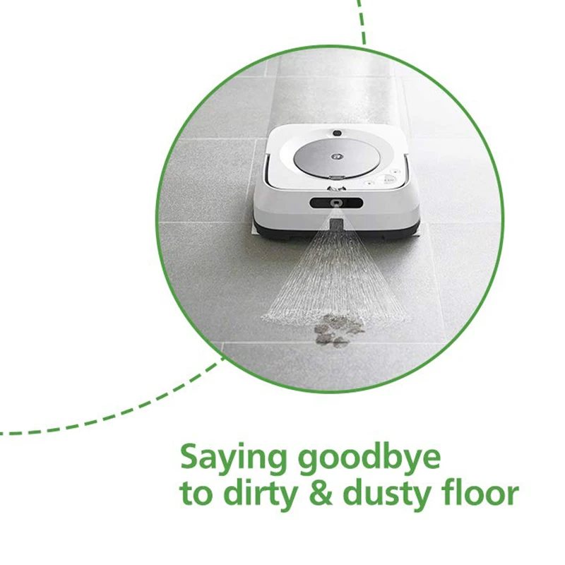 12 PCS Cleaning Cloth Accessories for IRobot Braava Jet M6(6110) Wi-Fi Connected Robot Mop Vacuum Cleaner Cleaning Cloth IRobot
