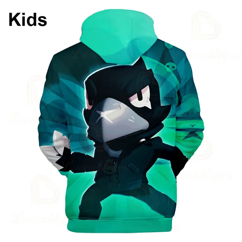 8 A 19 Anos Criancas Hoodie Brawlers Max Sandy E Estrela Desenhos Animados Encabeca Bebe Mr P Jaqueta Jogo De Tiro Leon 3d Meninos Meninas Roupas Baby Kids Sacos Aliexpress - desenhos do sandi dormindo brawl stars