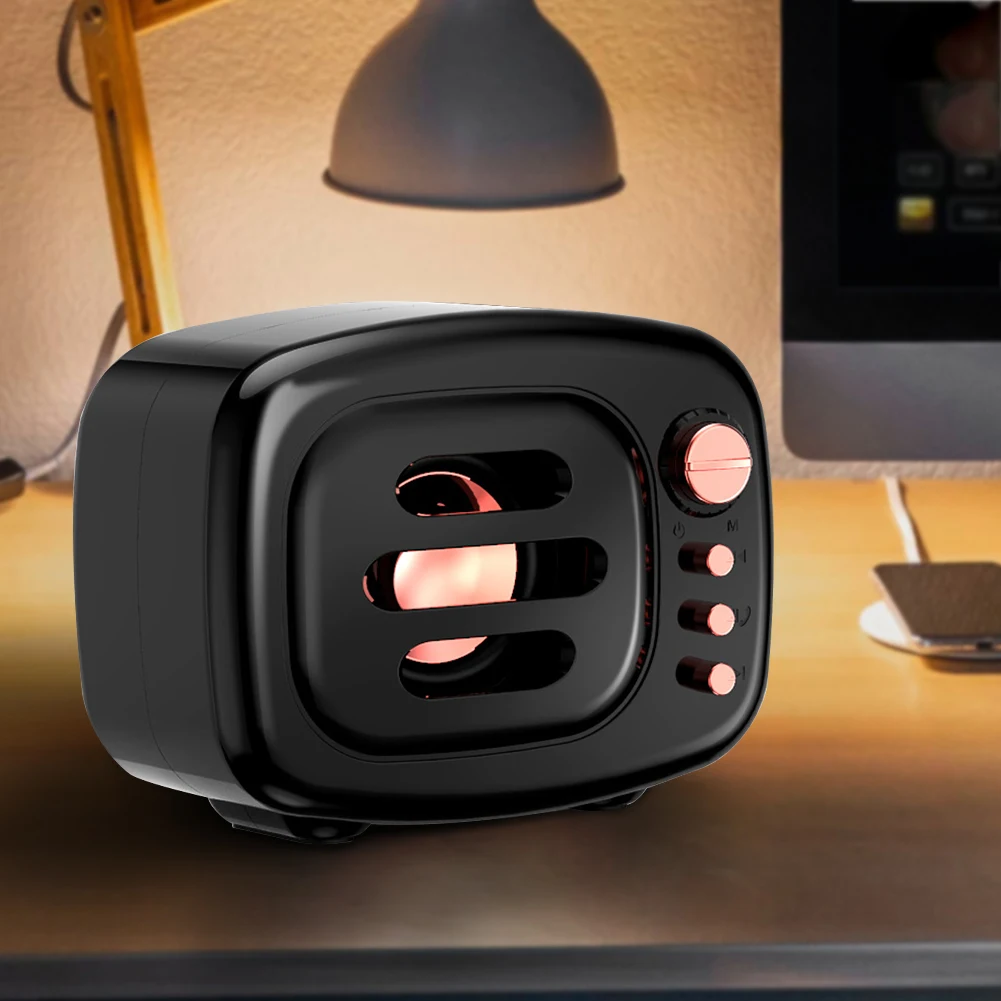 Bluetooth динамик без потерь FM радио HiFi стерео ABS Мини Поддержка TF карта подарок многофункциональный портативный объемный звук беспроводной