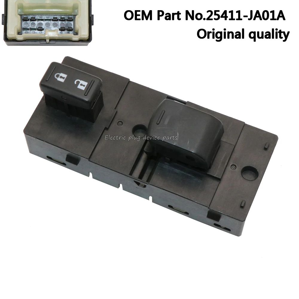OEM 25411 JA01A передний правый переключатель стеклоподъемника для Nissan Altima 2 5 л 3 NV1500 NV2500