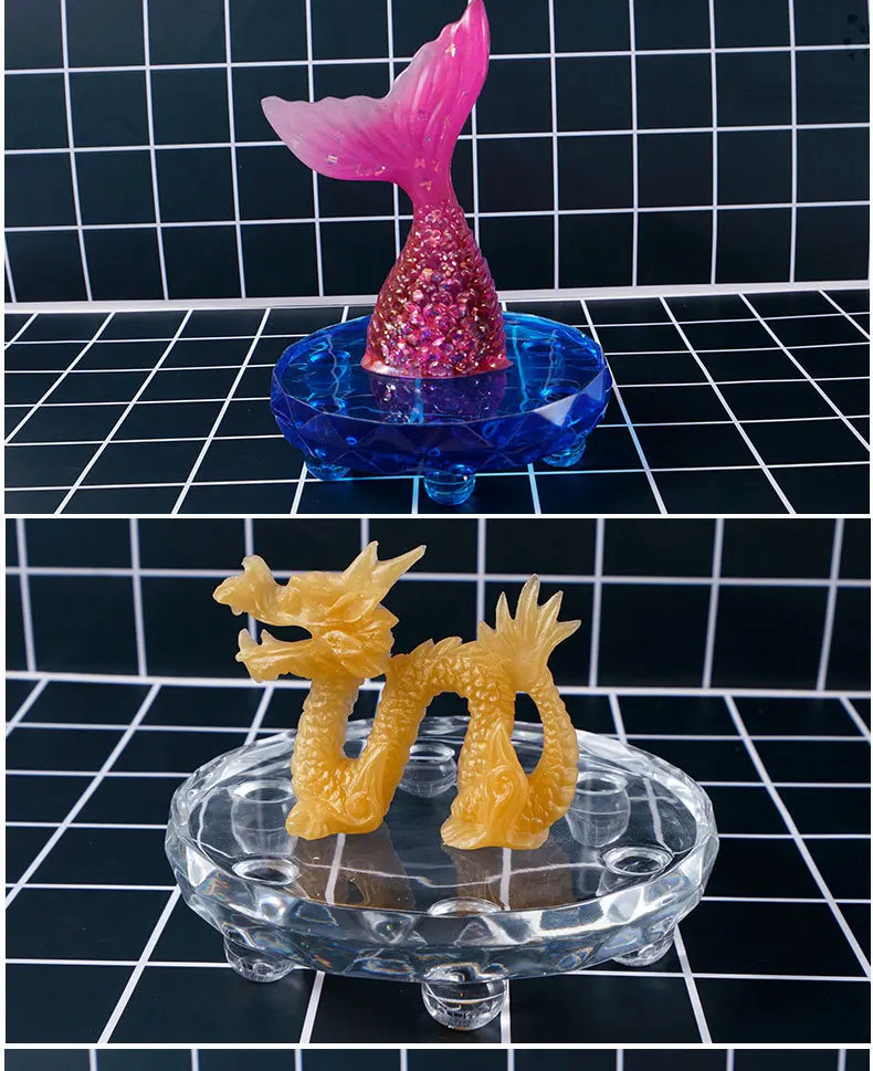 Popular1PC шариковая Базовая доска UV Expoxy смола декоративные формы для изготовления ювелирных изделий