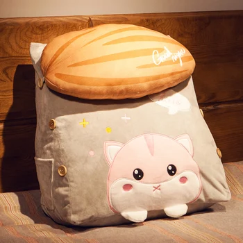 

Triangle Cushion Living Room Cojines Decorativos Soft Office Pillow Neck Para Sofa Modern Home Decor BB50KD