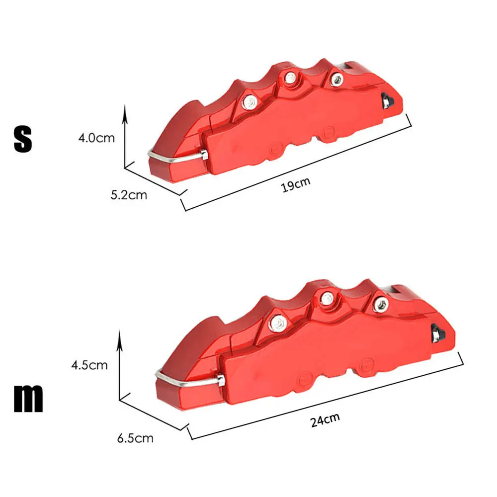 BrakeCaliper автомобильный колесный тормоз прочный тормозной суппорт аксессуары Замена 4 шт. 3D Универсальный