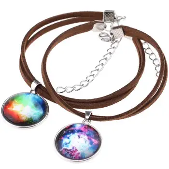 

European And American Retro Stall Jewelry Handmade Starry Sky Gem Diy Bracelet Fashion Trend Alloy Pendant Gift Accessories