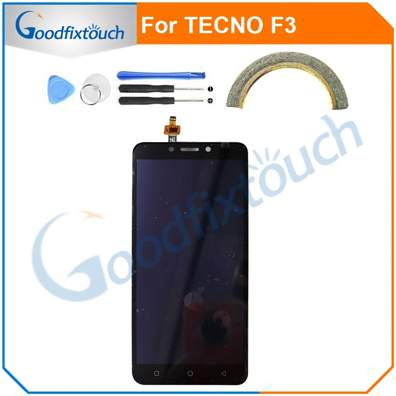 ЖК-экран для TECNO F3 ЖК-дисплей сенсорный экран стеклянная панель дигитайзер в