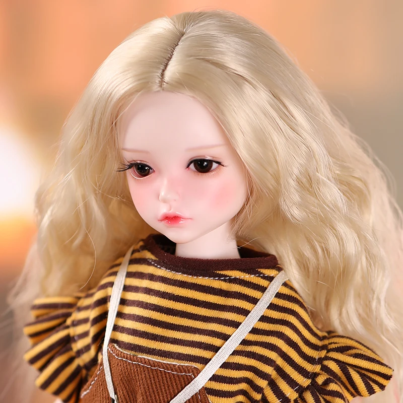 Presente de Aniversário Nova Boneca 6 Conjunto Completo Saia Terno Resina sd Bjd 1 - 4 Nova boneca bjd 16 boneca conjunto completo