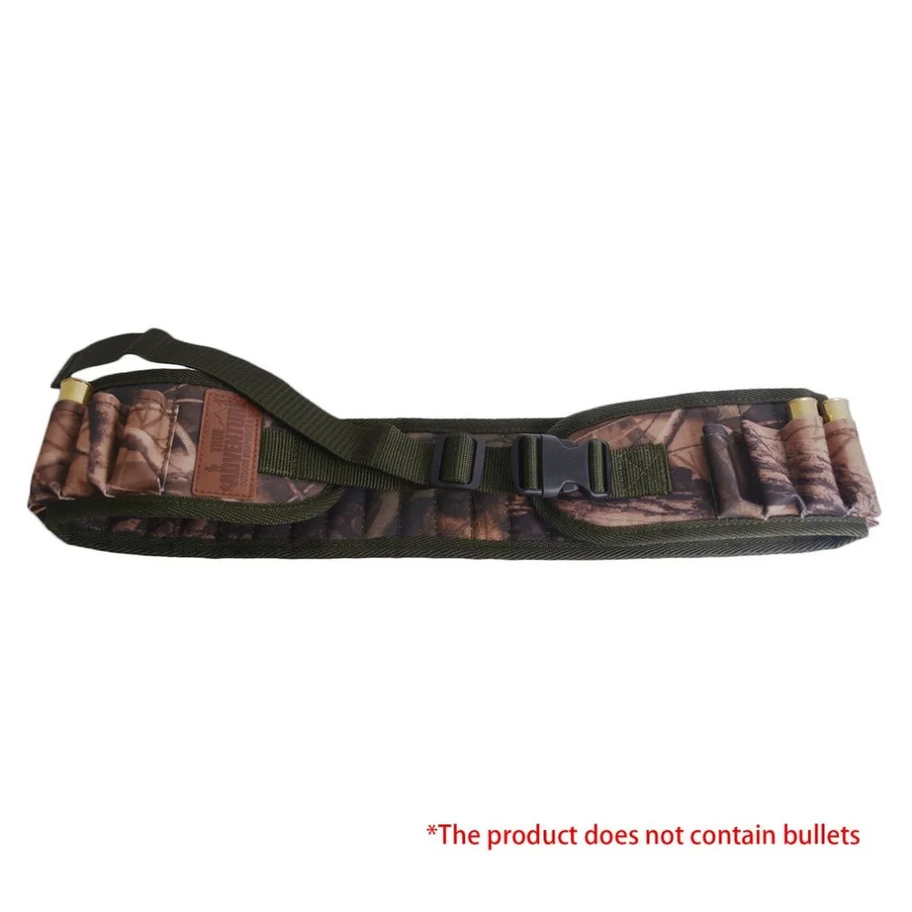 25/30 Rounds Ammo Shells Belt Cartridges Carrier Adjustable Waist Shoulder Belt for Shooting Hunting Accessories HOT