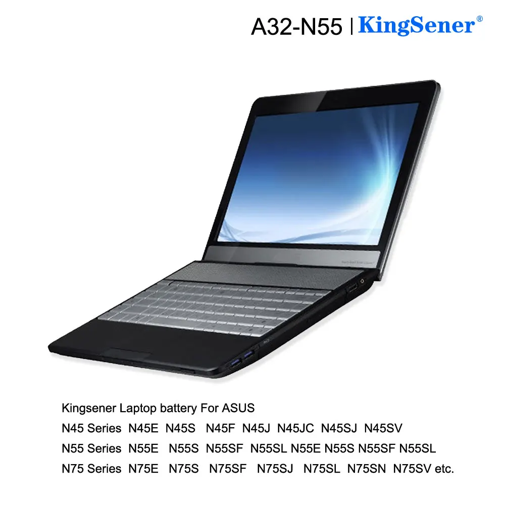 KingSener 10,8 V 56WH ноутбук Батарея A32-N55 для ASUS N45 N45SF N55E N75S N45E N45SJ N55S N75SF N45F N45SL N55SF N75SJ N45J