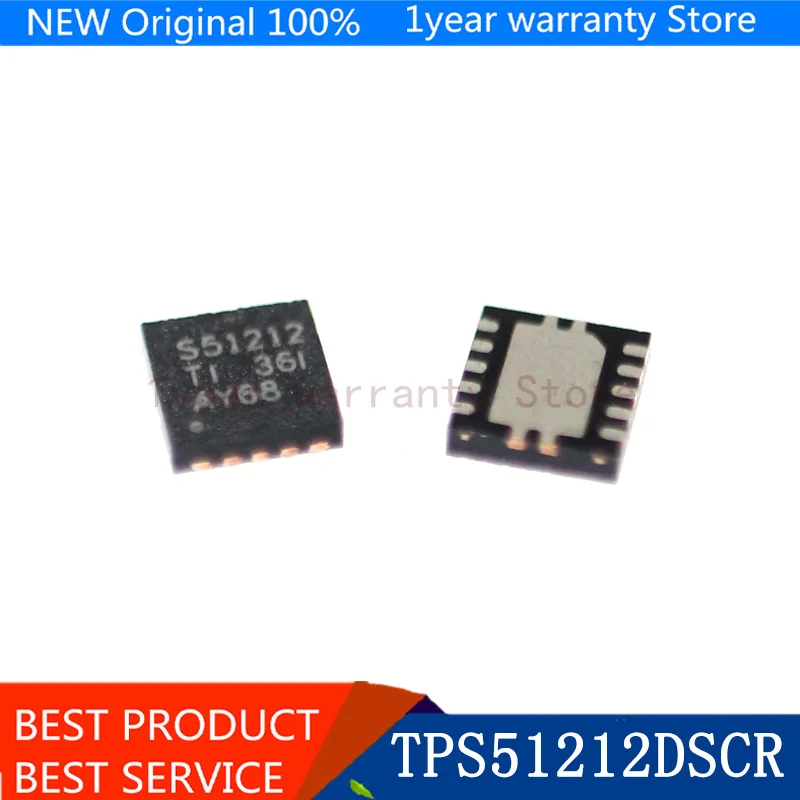 {Новый оригинальный} 5 шт./лот TPS51212DSCR TPS51212 S51212 | Электроника