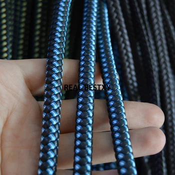 

D052 5m/lot approx 8mm round Leather Cord Bracelet LEATHER Cords Rope BRAIDED Thread String Necklace DIY Jewelry Findings DIY