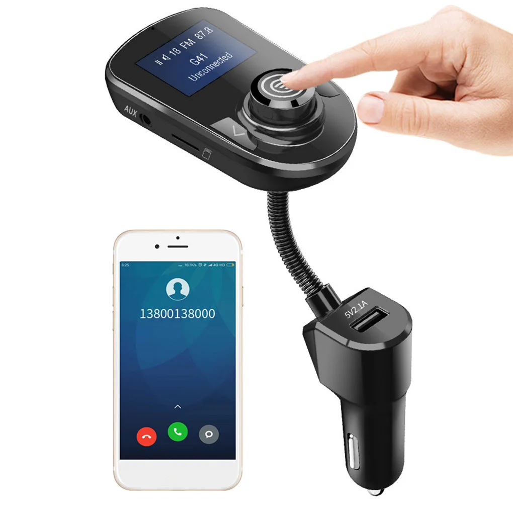 Bluetooth Handsfree автомобильный комплект беспроводной FM модулятор автомобильные грузовики MP3 плеер Aux/tf музыкальный проигрыватель usb зарядка