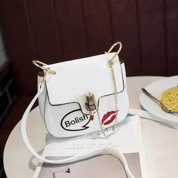 

Luxury Women's Bag New Korean Fashion Casual Shoulder Messenger Bag High Quality Shell Lock Lady Bags