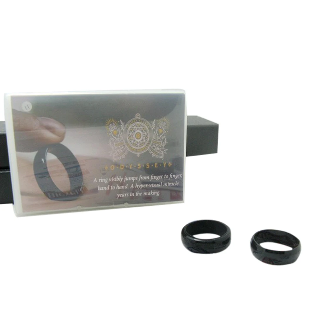 

Magicians Ring Transfer Jumps From Finger To Finger Close Up Street Gimmick Prop