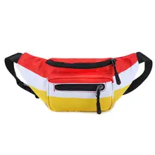 Нейлоновая Повседневная поясная сумка для детей, милая цветная нагрудная сумка Bolsas Feminina Mujer, женские сумки через плечо для девочек
