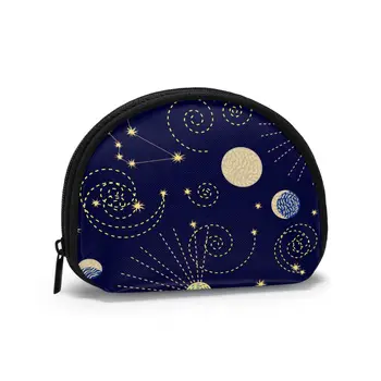 

Women's Wallet Short Women Coin Purse Fashion Wallets For Woman Card Holder Small Ladies Wallet Female Zodiac Sky Constellations