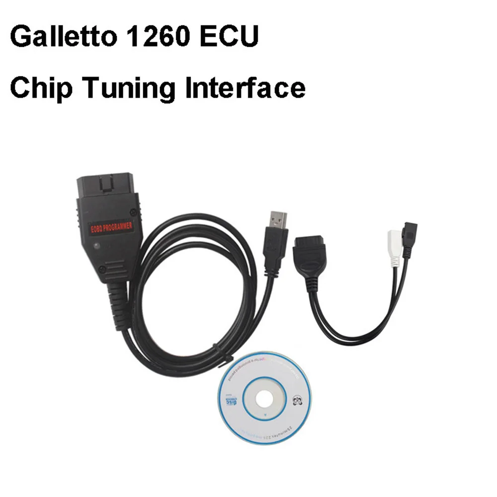 Сканер программатора Galletto 1260 ECU для настройки чипа EOBD/OBD2/OBDII Flasher Galleto | Автомобили
