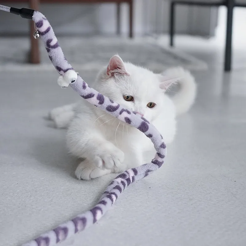 Красочный котёнок Кот Игрушка Интерактивная мягкая игрушка кошачья палочка Удочка игрушка для кошки перья игрушка для кошки игрушка для тренировки тренажер