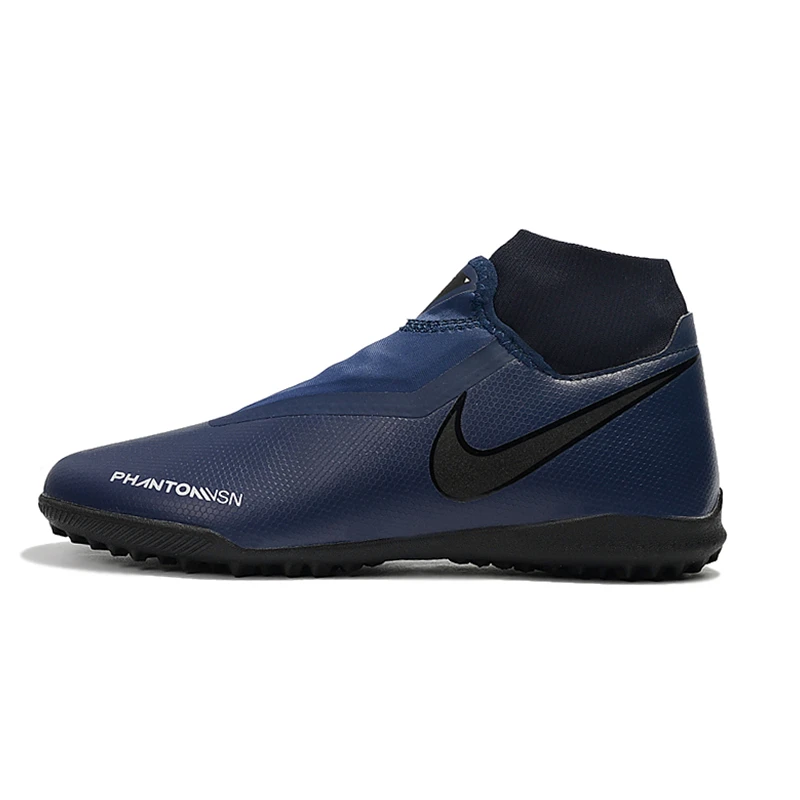 Nike Phantom Vison Academy DF TF 39-45 футбольные бутсы, кроссовки, мужские футбольные бутсы, мужские синие бутсы, дерн обувь, мужские бутсы красного цвета - Цвет: Небесно-голубой