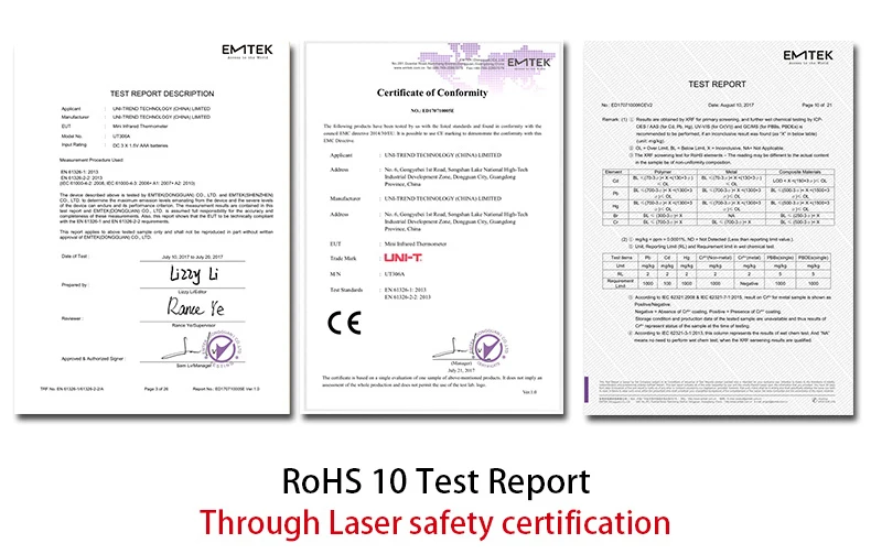 UNI-T UT306A мини ЖК-дисплей инфракрасный термометр для измерения температуры-35~ 300C-; большой размерный ряд(31-572F красный лазерный Температура метр C/F Пирометр