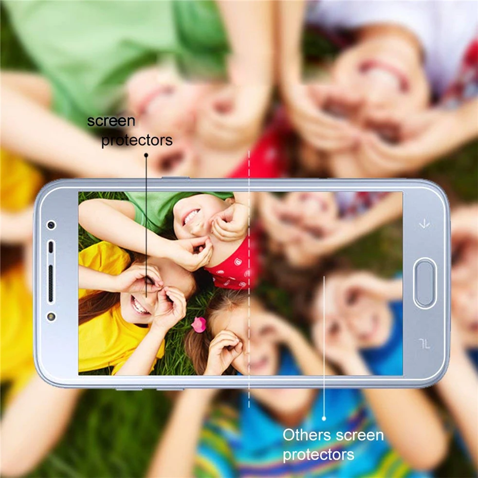10 шт. протектор экрана для samsung Galaxy J3 J7 J2 J5 Prime закаленное стекло для samsung Серии J защитная пленка