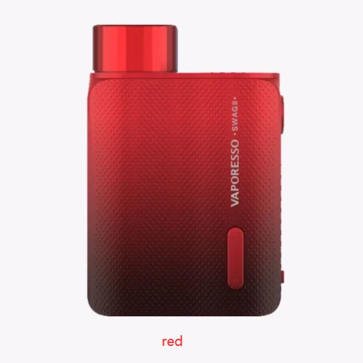 Only swag red mod Vaporesso Swag 2 80 Вт TC комплект Swag 2 Коробка мод с NRG ПЭ бак 3,5 мл GT4 сеточная катушка электронная сигарета Vape комплект подходит для батареи 18650 - Цвет: Only swag red mod
