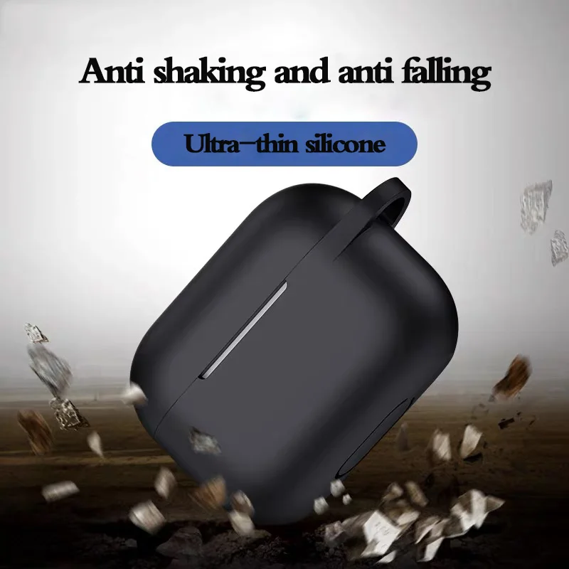 Жидкий силикон для Apple Airpods Pro, беспроводной Bluetooth чехол для наушников для AirPods 3, чехол для гарнитуры, защитный чехол