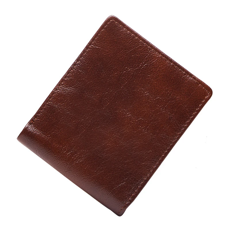 

The first Layer of Leather Men's Wallet Business Fashion Multi-card Leather Wallet Popular Retro Men's Bag