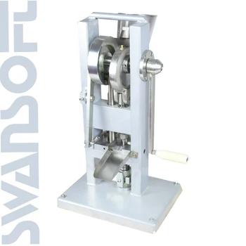 

SWANSOFT Manual Single punch tablet press/ pill press machine / pill making / (lightest type) TDP-0 /hand-operated