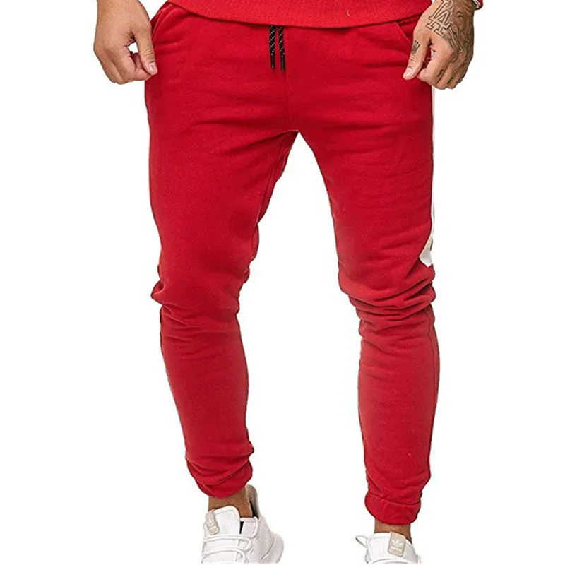 AliExpress EBay Amazon New Style Men Mixed Colors Athletic Pants Casual Skinny Pants Men's a Generation of Fat