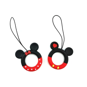 

Cute Mickey cosplay key ring auto key case Key Chain Mini JCW keychain Decoration Fashion Cute Ring Key cover for Mini Cooper