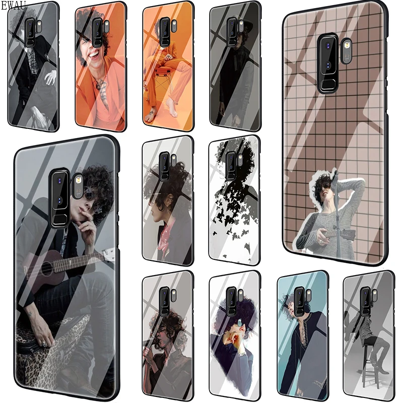 

EWAU Laura Pergolizzi LP Tempered Glass phone case for Samsung S7 Edge S8 S9 S10 Note 8 9 10 plus A10 20 30 40 50 60 70