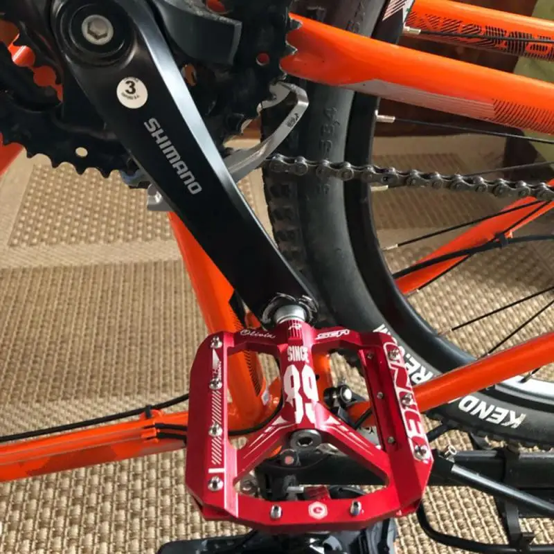 Алюминиевый сплав MTB дорожный велосипед педаль ультра-светильник горный велосипед Подшипник Педали ЧПУ езда педали части+ противоскользящая безопасная стабильность