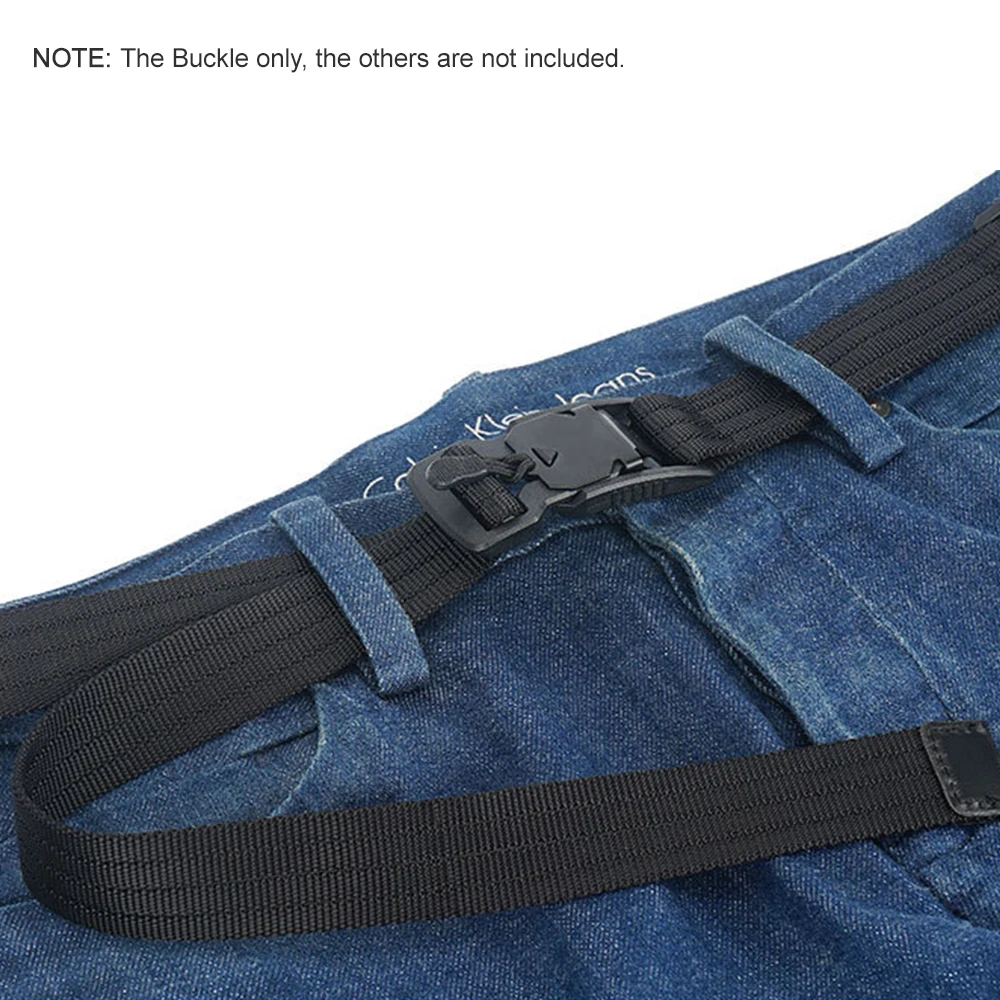 Universal Magnetic Buckle Belt Side Release Buckle Adjustable DIY Belt Buckle