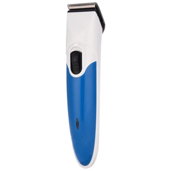 

Blue EU Plug Professional Hair Trimmer Rechargeable Shaver Beard Hair Trimmer Haircut Haircut Beard Trimmer Carbon Steel Blade M