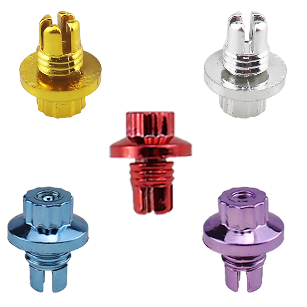 1pcs Car Wheel Rivets Spike For Wheel Rims Car Styling Tunning Brand New Plastic Cap Lip Screw Bolt Tires