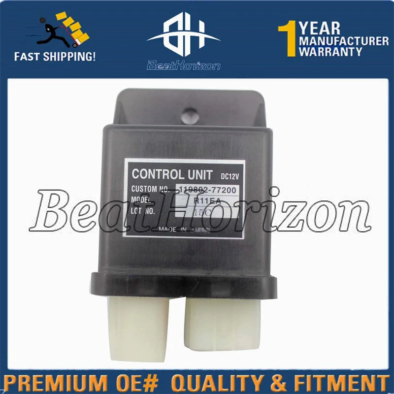 12V R11EA Safe Relay 11980277200 For Yanmar Control Unit Hitachi ZX3 Excavator Automotive