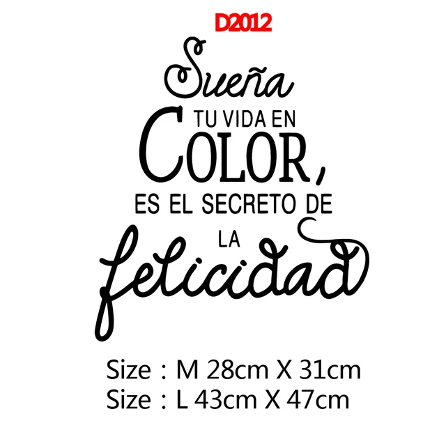 Funny Spanish Wall Stickers Quote Wall Art Decals For Room Decor Sticker Wallpaper Bedroom Vinyl Decal Poster Mural Wall Stickers Aliexpress