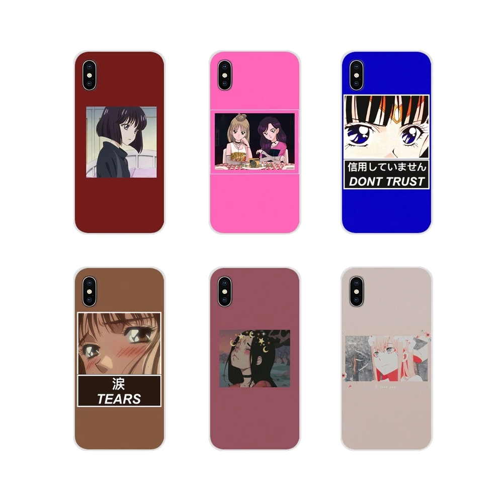 Japanese Anime Aesthetic Friend Accessories Phone Case For Samsung Galaxy J1 J2 J3 J4 J5 J6 J7 J8 Plus 2018 Prime 2015 2016 2017 | Мобильные