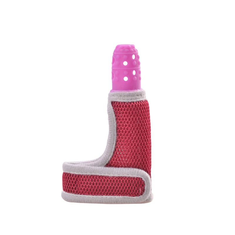 Силиконовые перчатки для новорожденных; Детские рукавицы для прорезывания зубов; Детские рукавицы; перчатки для прорезывания зубов; яркие обертки; детские перчатки для прорезывания зубов; gant enfant - Цвет: pink pink glove