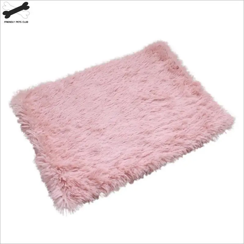 Winter Pet Cat Dog Bed Mat Soft Fleece Pet Rectangle Cushion House Warm Puppy Cat Sleeping Bed Blanket Cats Kennel