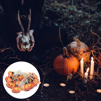 

1 Set String Light Sturdy Durable Prime High Quality Pumpkin String Lamp Lamp String String Light for Home Halloween