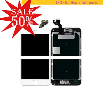

Including front camera and home button display for iphone6sp,inch 5.5,for 6splus lcd & touch screen digitizer,white and black.