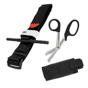 

Outdoor Portable Emergency Tourniquet Strap Military Tactical Hunting Hiking First Aid Release One Hand Tourniquet Set GMT601