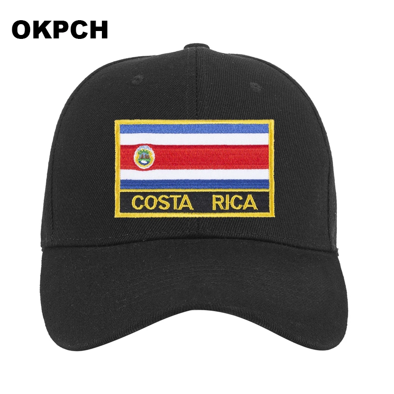 Costa Rica Flag Baseball Cap Men/woman Tactical Army Cotton Military Hat Us Unisex Hip Hop Hat