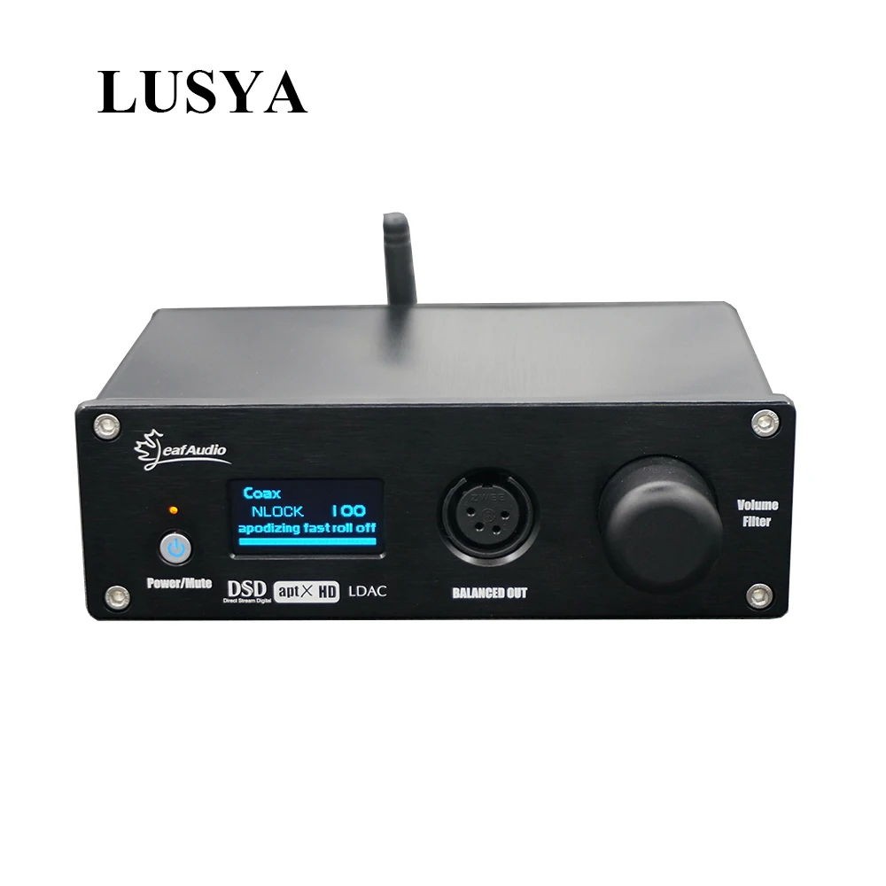 LUSYA LDAC Csr8675 Bluetooth 5 0 Dual ES9038Q2M полностью сбалансированный усилитель для наушников XMOS