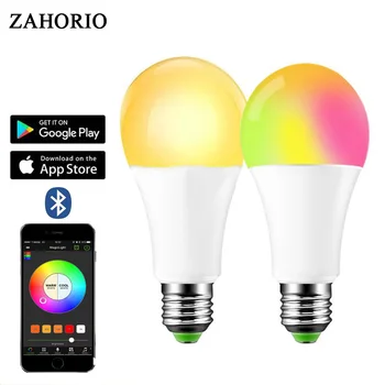 

Led bulb 110v-220v RGB/warm white leds corn light e27 e14 gu10 3w 5w 10w 15w with remote controller candle led bulb