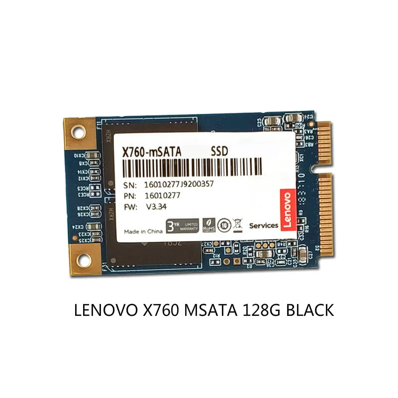 MSATA 128G Lenovo X760 MSATA 128G SSD Y470 Y400 Y480 B480 E430 X230 M490 yoga 13X1 T420T 430 S E430 SSD апгрейд компьютера - Цвет: MSATA 128G